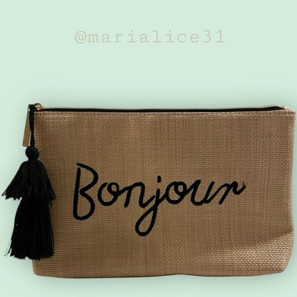 Like new! Lancôme Bonjour Clutch / Cosmetic Bag